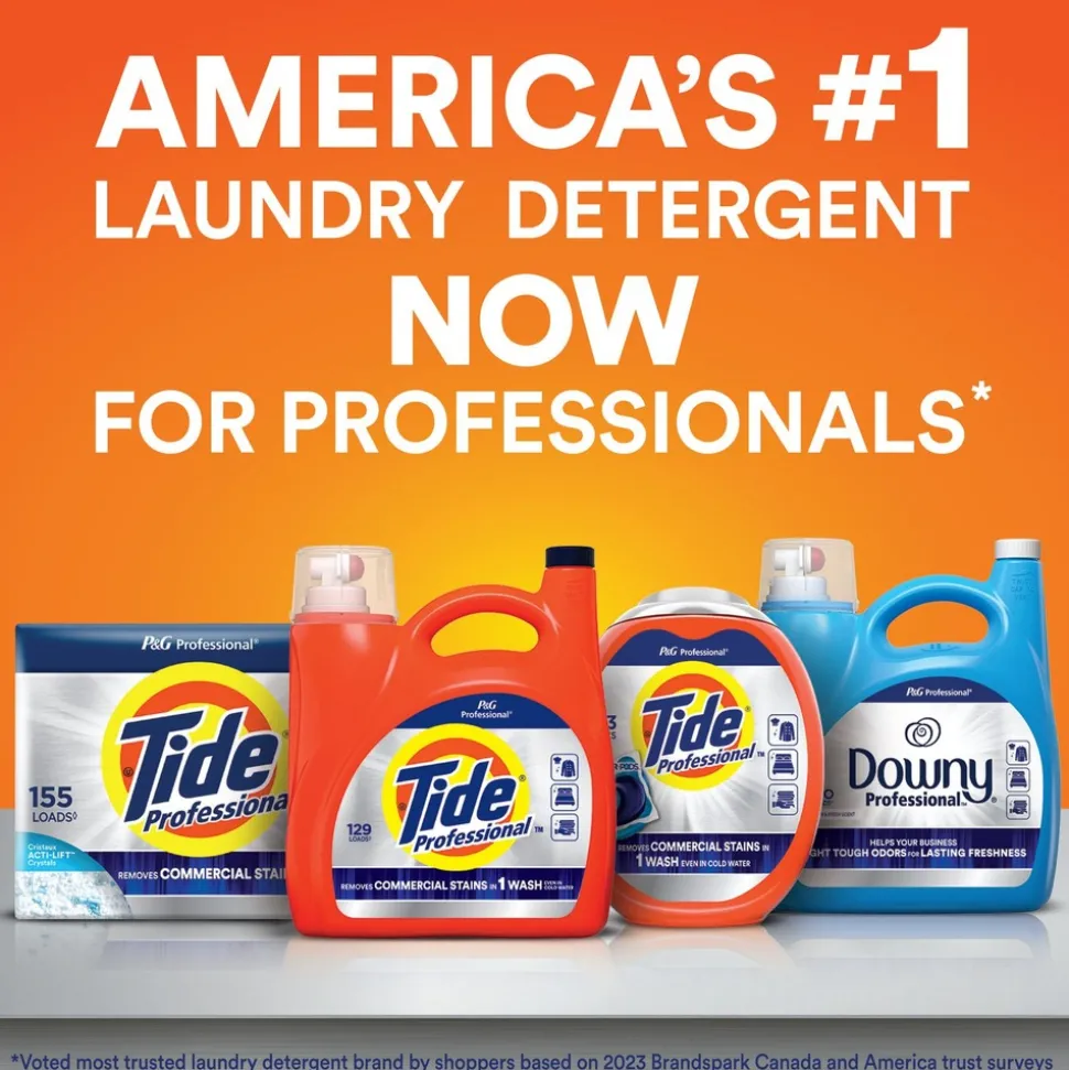 Tide Professional Commercial Power PODS Laundry Detergent (4/Carton)