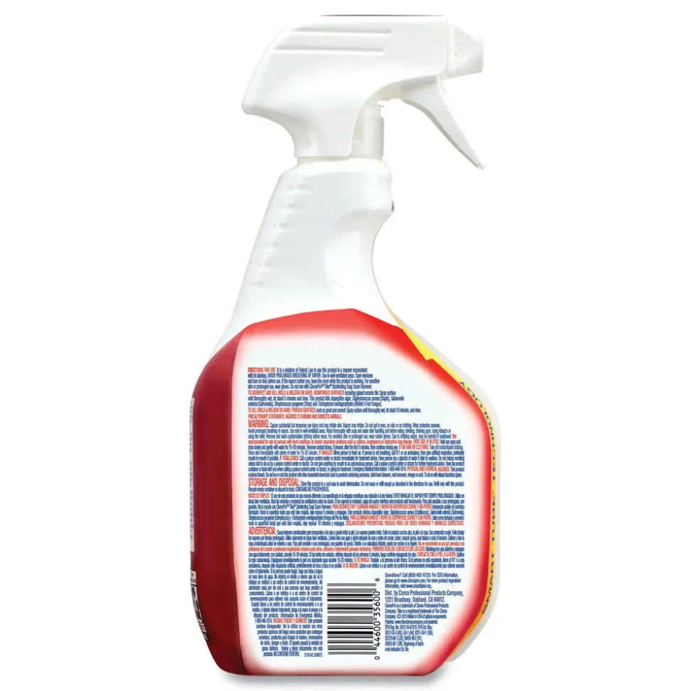 Tilex 32 oz. Smart Tube Spray Disinfects Instant Mildew Remover (9/Carton)