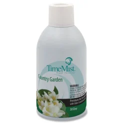 TimeMist 6.6 oz. Aerosol Spray Premium Metered Air Freshener Refill - Country Garden (12/Carton)
