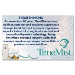 TimeMist 6.6 oz. Aerosol Spray Premium Metered Air Freshener Refill - Country Garden (12/Carton)