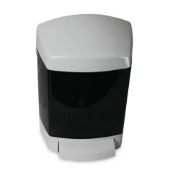 TOLCO 4 in. x 6.63 in. x 9 in. 50 oz. Clear Choice Bulk Soap Dispenser - White