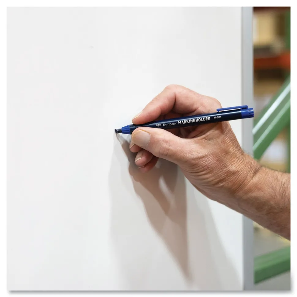 Tombow 4.4 millimeter Mechanical Wax-Based Marking Pencil Refills - Blue (10/Box)