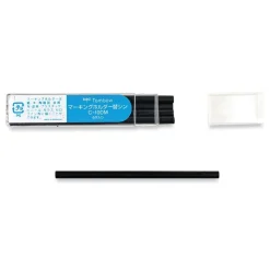 Tombow 4.4 millimeter Mechanical Wax-Based Marking Pencil Refills - Black (10/Box)