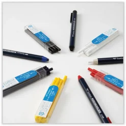 Tombow 4.4 millimeter Mechanical Wax-Based Marking Pencil Refills - Red (10/Box)