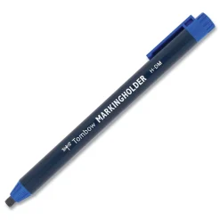Tombow 4.4 millimeter Wax-Based Marking Pencil - Blue Wax/Navy Blue Barrel (10/Box)