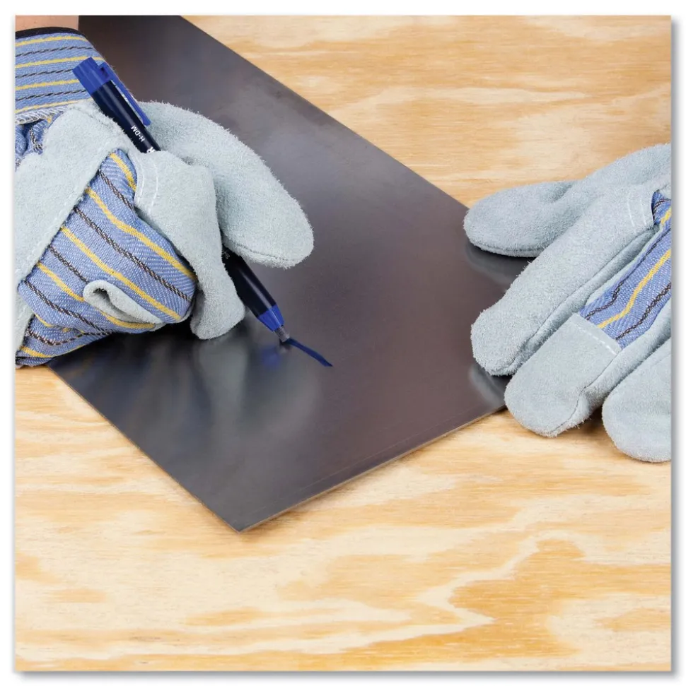 Tombow 4.4 millimeter Wax-Based Marking Pencil - Blue Wax/Navy Blue Barrel (10/Box)