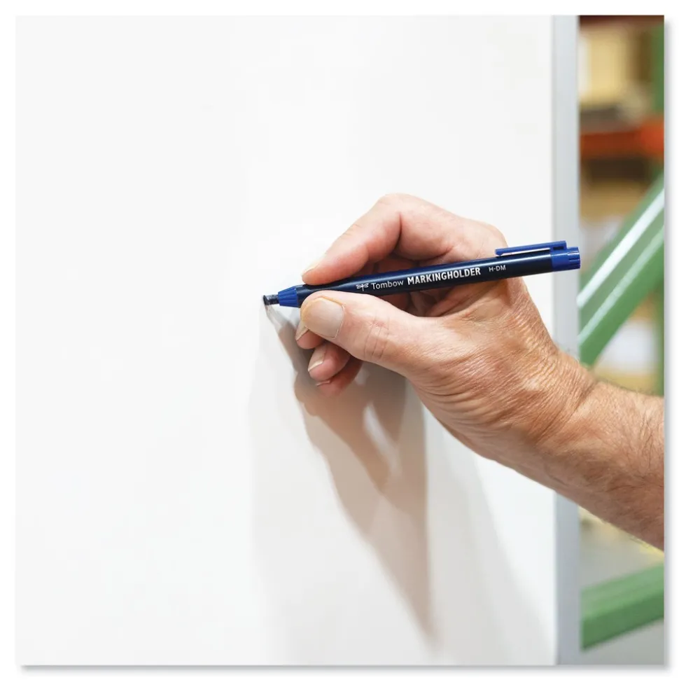 Tombow 4.4 millimeter Wax-Based Marking Pencil - Blue Wax/Navy Blue Barrel (10/Box)