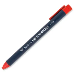 Tombow 4.4 millimeter Wax-Based Marking Pencil - Red Wax/Navy Blue Barrel (10/Box)