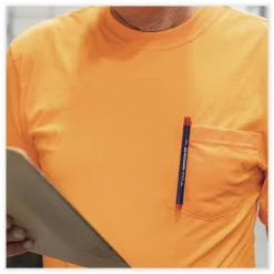 Tombow 4.4 millimeter Wax-Based Marking Pencil - Red Wax/Navy Blue Barrel (10/Box)