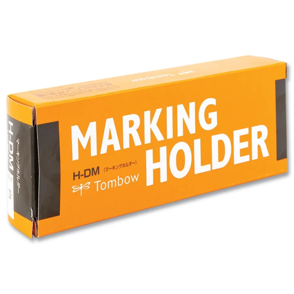 Tombow 4.4 millimeter Wax-Based Marking Pencil - White Wax/Navy Blue Barrel (10/Box)