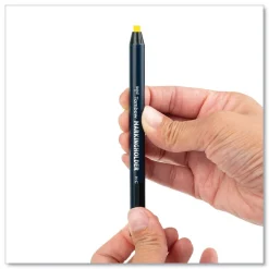 Tombow 4.4 millimeter Wax-Based Marking Pencil - Yellow Wax/Navy Blue Barrel (10/Box)