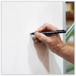 Tombow 4.4 mm Wax-Based Marking Pencil - Black Wax, Navy Blue Barrel (10/Box)