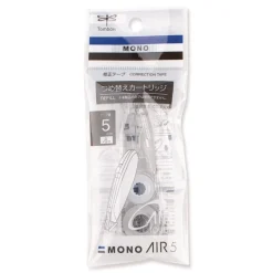 Tombow MONO Air 0.19 in. x 236 in. Refill Pen-Type Correction Tape - Clear Applicator