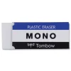 Tombow Mono Rectangular Block Eraser for Pencil Marks - White/Small