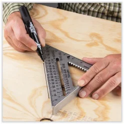 Tombow Mono Twin Fine/Broad Tips Bold Permanent Marker - Black (10/Box)