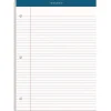 TOPS 8.5 in. x 11.75 in. Double Docket Pads with Extra Sturdy Back - White (100-Sheets/Pad)
