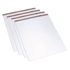 TOPS 50 Sheets 27 in. x 34 in. Quadrille Rule Easel Pads - White (4/Carton)