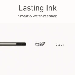 TOPS PENTONIC Medium 1 millimeter Stick Ballpoint Pen - Black Ink/Charcoal Gray Barrel (25/Pack)