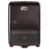 Tork 651228 12.56 in. x 10.57 in. x 18.09 in. Washstation Dispenser Red/Smoke (1/Carton)