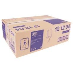 Tork 121204 Centerfeed 7.6 x 11.8 2-Ply Hand Towel - White (6/Carton)