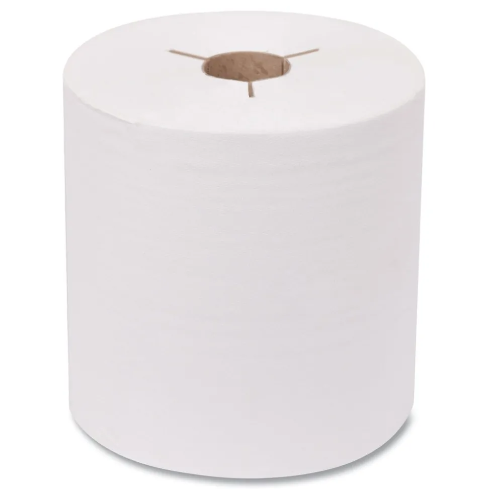 Tork 8 in. x 800 ft. Advanced Notched Hand Towel Roll - White (6 Rolls/Carton)