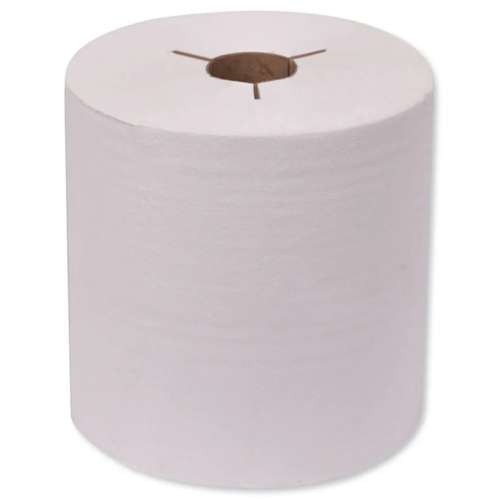 Tork 8 in. x 800 ft. Universal Notched Hand Towel Roll - Natural White (6 Rolls/Carton)