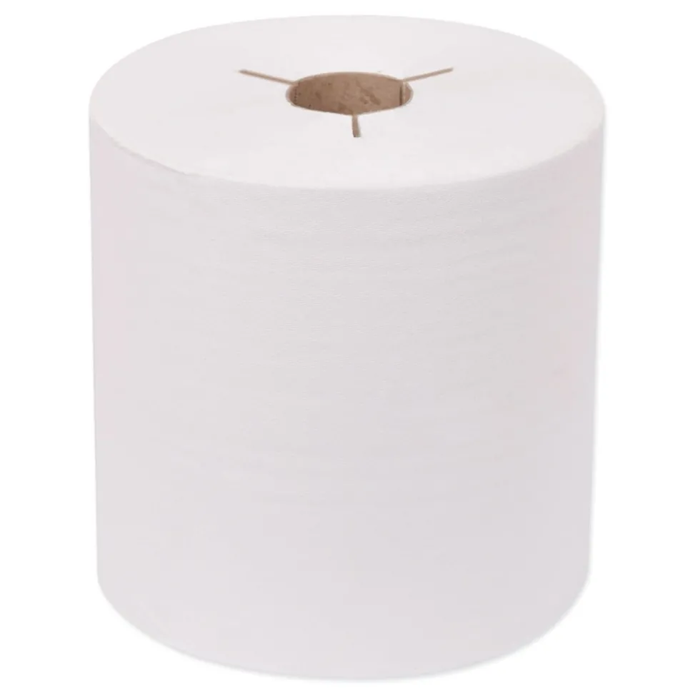 Tork 7.5 in. x 630 ft. Universal Notched Hand Towel Roll - White (6 Rolls/Carton)
