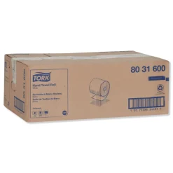 Tork 7.5 in. x 630 ft. Universal Notched Hand Towel Roll - White (6 Rolls/Carton)