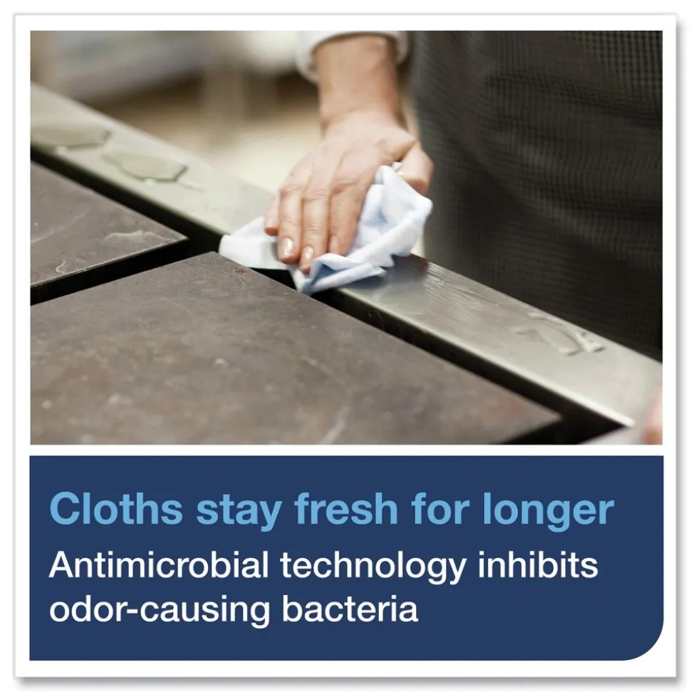 Tork 13 in. x 24 in. Foodservice Cloth - Blue (150/Carton)