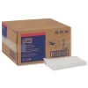 Tork 13 in. x 24 in. Foodservice Cloth - White (150/Carton)