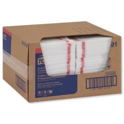 Tork 13 in. x 24 in. Foodservice Cloth - White (150/Carton)