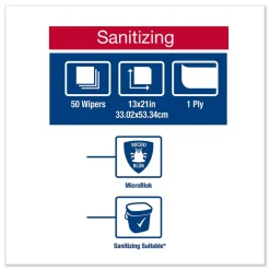 Tork 13 in. x 21 in. Foodservice Cloth - White (50/Carton)