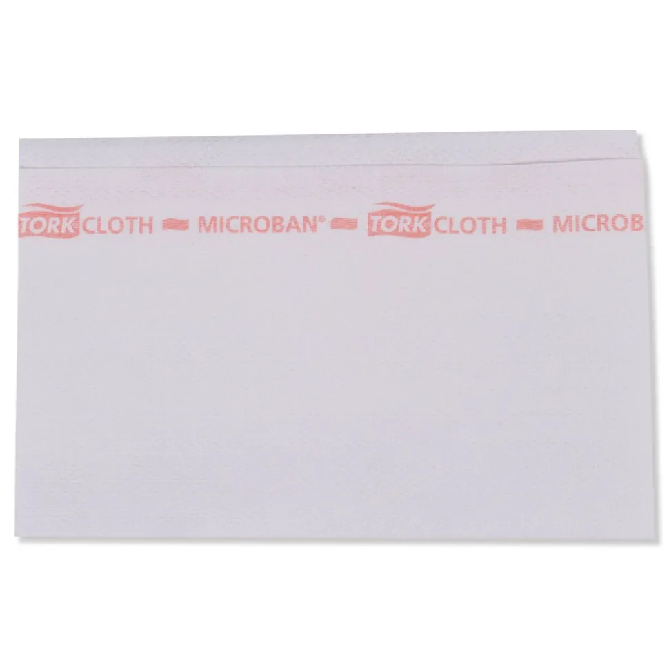 Tork 13 in. x 21 in. Foodservice Cloth - White (50/Carton)