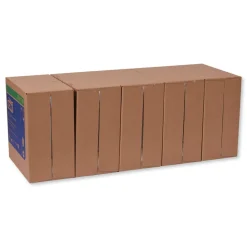 Tork 8.46 in. x 16.13 in. Heavy-Duty Cleaning Cloth - White (5/Carton)