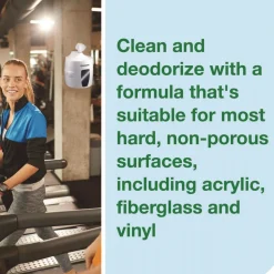 Tork 6 in. x 6 in. 1-Ply Surface Cleaning Wet Wipe - Lemon, White (4 Rolls/Carton)