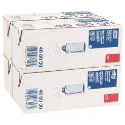 Tork 4.25 in. x 4.25 in. x 11.38 in. 1 Liter Bottle 33 oz. Bottle Foam Skincare Manual Dispenser - Stainless Steel