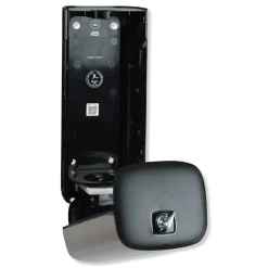 Tork 4.25 in. x 4.25 in. x 11.38 in. 1 Liter Bottle 33 oz. Bottle Foam Skincare Manual Dispenser - Stainless Steel