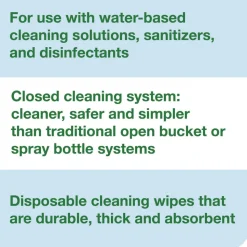 Tork 8.5 in. x 7 in. x 7 in. Chem-Ready Buckets - White (5/Carton)