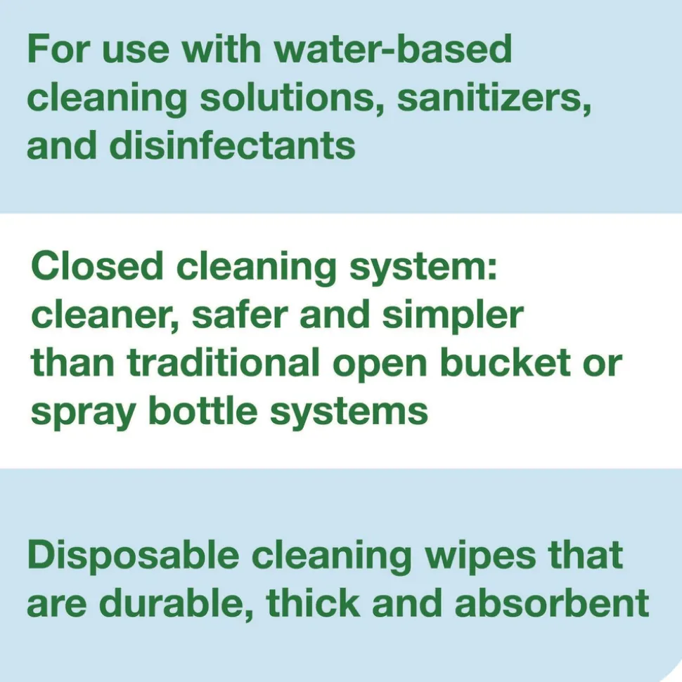 Tork 8.5 in. x 7 in. x 7 in. Chem-Ready Buckets - White (5/Carton)