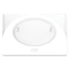 Tork 8.42 in. x 4.22 in. x 5.74 in. Small Bracket Wiper Dispenser - White