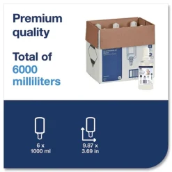 Tork 400217 1L Bottle Unscented Premium Alcohol Foam Hand Sanitizer (6/carton)