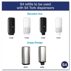 Tork 400217 1L Bottle Unscented Premium Alcohol Foam Hand Sanitizer (6/carton)