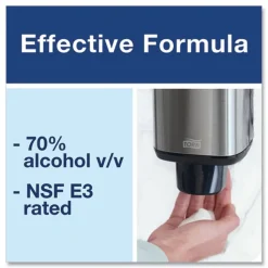 Tork 400217 1L Bottle Unscented Premium Alcohol Foam Hand Sanitizer (6/carton)