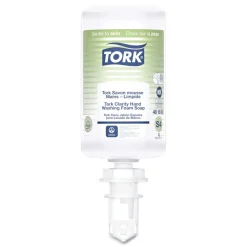 Tork 401800 1L Refill Unscented Clarity Hand Soap - Clear (6/Carton)