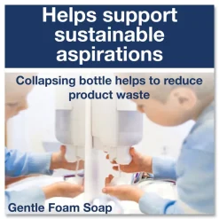 Tork 401800 1L Refill Unscented Clarity Hand Soap - Clear (6/Carton)