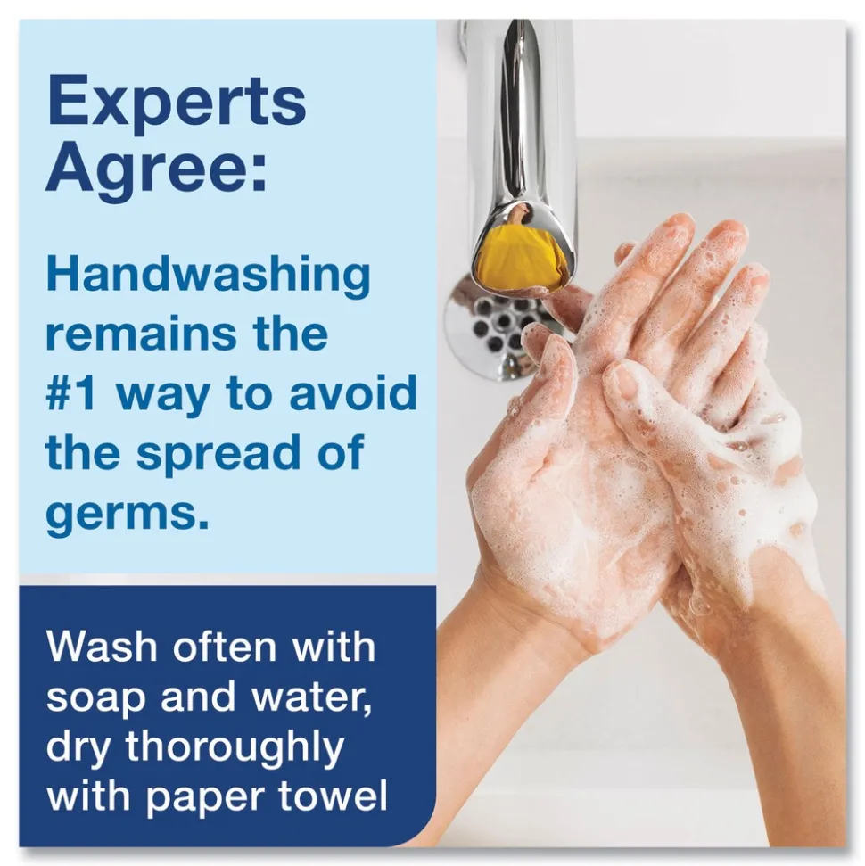 Tork 401800 1L Refill Unscented Clarity Hand Soap - Clear (6/Carton)