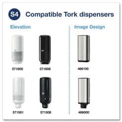 Tork 401800 1L Refill Unscented Clarity Hand Soap - Clear (6/Carton)