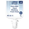 Tork 401811 1L Refill Unscented Extra Mild Foam Soap (6/Carton)