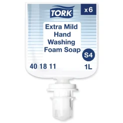 Tork 401811 1L Refill Unscented Extra Mild Foam Soap (6/Carton)