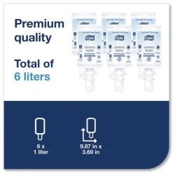 Tork 401811 1L Refill Unscented Extra Mild Foam Soap (6/Carton)